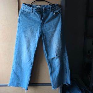 Vintage Wide Leg Mom Jeans